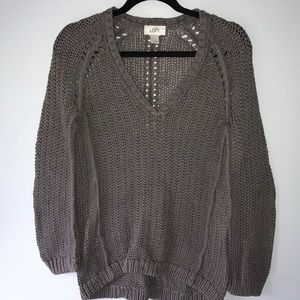 Grey loft sweater